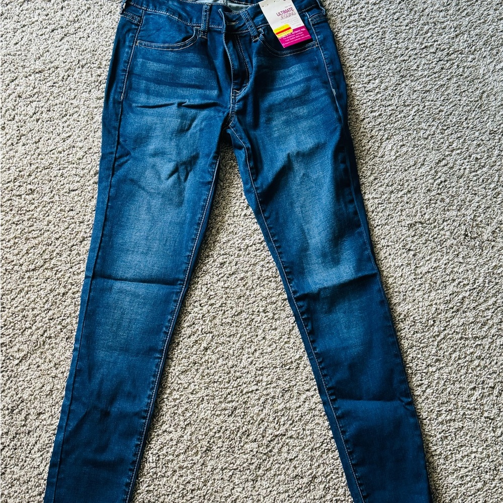 SO Women's Dark Blue Skinny Jeans